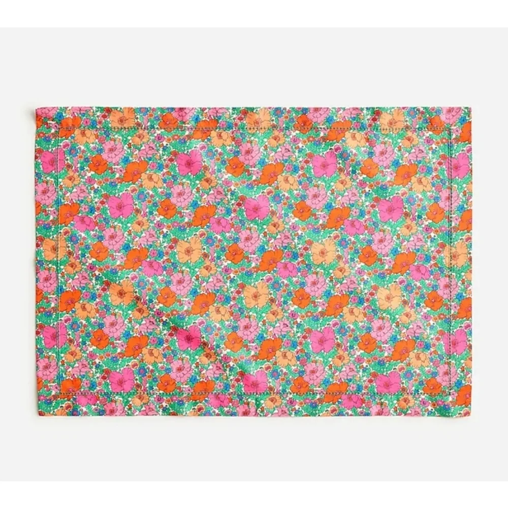 J.Crew Limited-edition set-of-four placemats in Liberty® fabrics